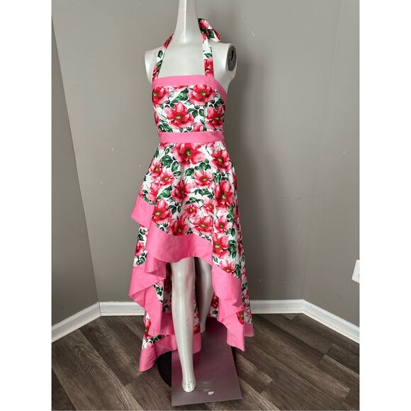 Alice + Olivia Florence Halter Dress US 2 $1195 - Picture 8 of 12